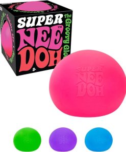 Super NeeDoh - Jumbo Stress Ball - 4.5 - Assorted